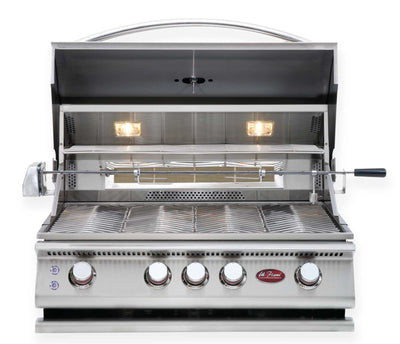 Cal Flame BBQ15874CP 4 Burner Convection Propane Gas BBQ Grill 