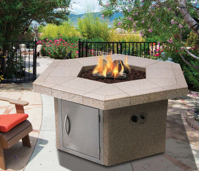 Cal Flame FPT-H401M Outdoor Fire Pit Propane Gas 