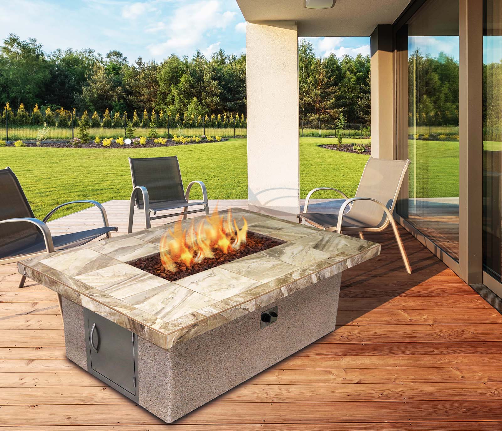 Fire Bowl Patio Gas Fire Pit Fire Bowl Backyard Propane Fire Pit