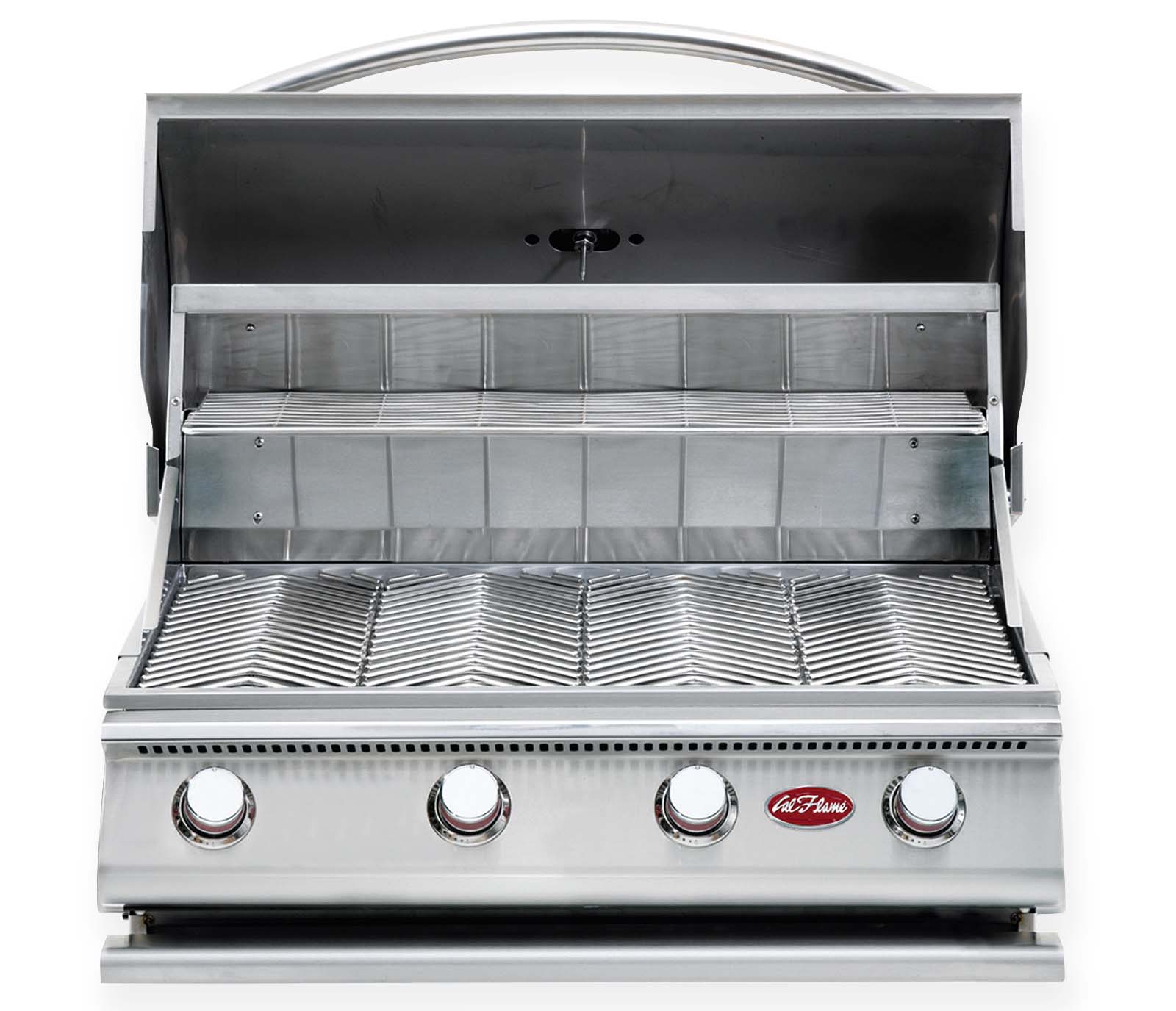 Cal Flame G-Series 4 Burner 32” Built-In Stainless Steel Propane or Ga ...